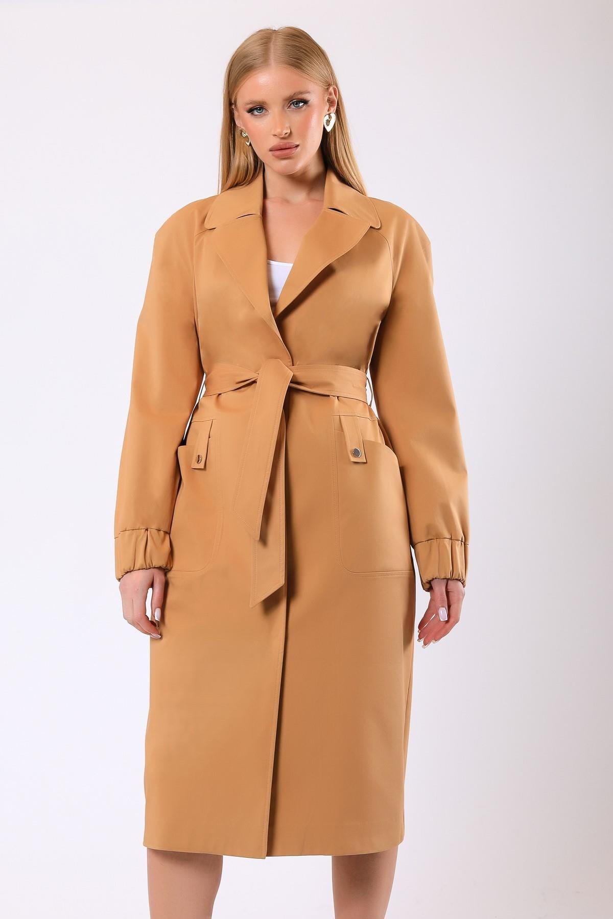 Trench Jesicca couleur camel, LC Leather Club