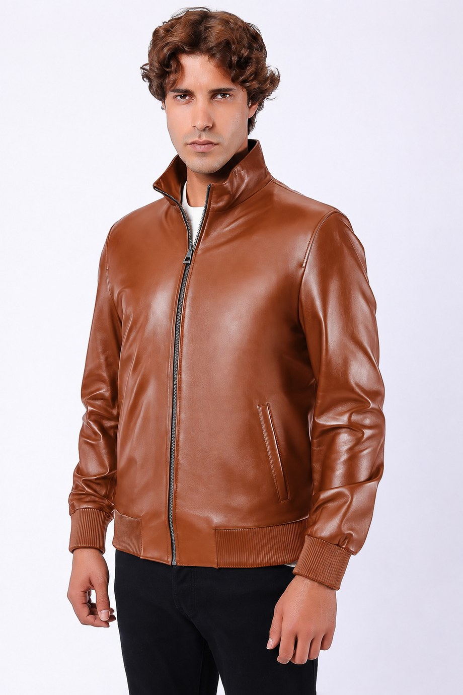 Taba Kolej Hakiki Deri Ceket, LC Leather Club