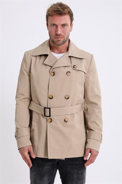 Trench en fibre beige